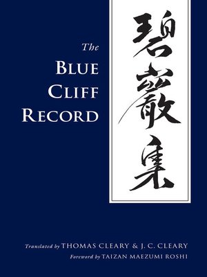 cover image of The Blue Cliff Record